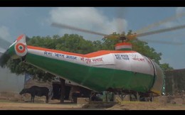 Xem trực thăng tự chế bằng phế liệu của con trai nông dân