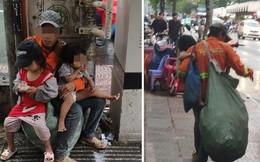 Hành động của 3 bố con lượm ve chai giữa phố Sài Gòn khiến 1 người Malaysia xúc động và ấn tượng