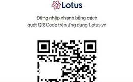 Hướng dẫn đăng nhập mạng xã hội Lotus trên bản web