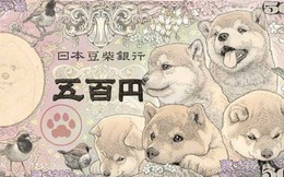 Nhật Bản sắp ra mắt tờ tiền in hình Shiba Inu đáng yêu siêu cấp vũ trụ khiến ai nhìn thấy cũng không nỡ tiêu