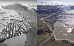 Những hình ảnh gây sốc cho thấy sông băng ở Iceland biến mất nhanh chóng như thế nào