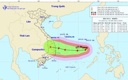 Bão số 6 tiếp tục mạnh thêm, có thể giật cấp 15