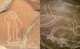 Dùng vệ tinh chụp từ trên cao, phát hiện một loạt hình vẽ 'siêu to khổng lồ' đầy bí ẩn nằm ngay giữa sa mạc ở Peru