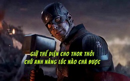 Marvel xác nhận: Captain America có thể nâng búa của Thor từ lâu rồi, chẳng qua là cậu ấy không thích thôi