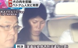 Mang 60kg thịt chó qua cửa hải quan vào Nhật Bản, người phụ nữ Việt Nam bị bắt và phải ngồi tù 1 năm 6 tháng