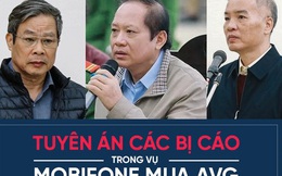 Tuyên án vụ MobiFone mua AVG: Bị cáo Nguyễn Bắc Son bị tuyên án Chung thân, Trương Minh Tuấn 14 năm tù