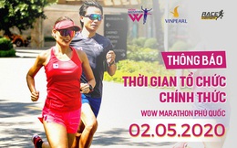 Wow Marathon Phú Quốc 2020 công bố thời gian tổ chức chính thức