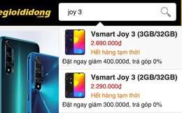 12.000 smartphone hết veo sau 14h lên kệ, Vsmart Joy 3 của tỷ phú Phạm Nhật Vượng lập kỉ lục vô tiền khoáng hậu