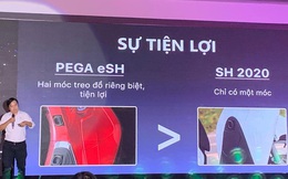 Honda dọa kiện vì “con cưng” SH bị dìm hàng trực diện với xe điện eSH, CEO Pega phản pháo: So sánh là chuyện bình thường, mong Pega và Honda trở thành bạn như Messi và Ronaldo!