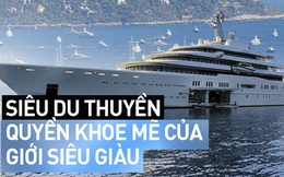 Đột nhập vào "siêu du thuyền" của các "siêu đại gia" đình đám thế giới: Dài cả trăm mét, có cả sân bay lẫn kính chắn bom, nhưng để làm gì?