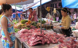 Giá thịt lợn đang giảm dần trước Tết Nguyên đán