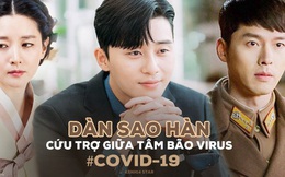 Dàn sao Hàn chung tay giữa tâm "bão" virus COVID-19: Park Seo Joon, Lee Young Ae cứu trợ tiền tỷ, Hyun Bin gửi tâm thư xúc động