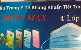 Phát hiện 6.000 khẩu trang tại cơ sở sản xuất khẩu trang y tế không phép