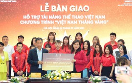 Khi doanh nghiệp Việt hợp lực làm hậu phương cho thể thao Việt Nam: 50 vận động viên tài năng vừa được tài trợ 5 tỷ đồng