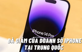 Apple đối mặt với cơn đau đầu mới: Doanh số iPhone giảm tại Trung Quốc