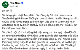 Giám đốc Nhã Nam lên tiếng xin lỗi về vụ việc 