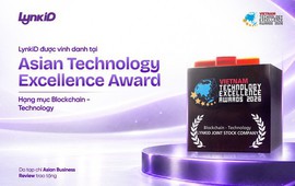 LynkiD được vinh danh tại Asian Technology Excellence Awards 2026 ở hạng mục Blockchain – Technology