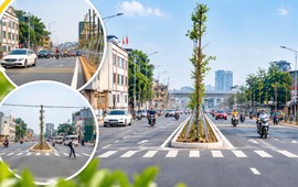 Cận cảnh đường Vành đai 2,5 Hà Nội vừa thông xe kỹ thuật, diện mạo đoạn qua Khương Đình ra sao?