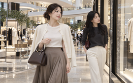 Người trẻ Hàn đua nhau ăn mặc như "tiểu thư dạo bách hóa chẳng có gì để mua": Món quà marketing một trung tâm thương mại không tự nghĩ ra