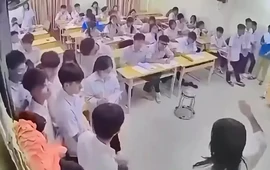 Cô giáo bị học sinh đánh vào mặt thương tích 12%