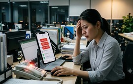 Thấy tên sếp hiện lên màn hình, nhân viên 27 tuổi tim đập nhanh, vã mồ hôi