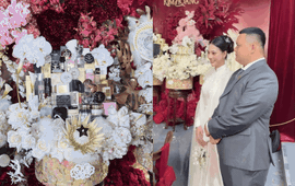 Đám cưới xôn xao Triệu Sơn, Thanh Hóa: Lễ nạp tài tiền tỷ, tráp riêng cho cô dâu mới gây choáng váng