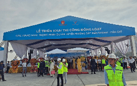 Đại công trường đường sắt 350 km/h Bến Thành - Cần Giờ: 10.000 người cùng thi công, sẽ chạy thử cuối năm 2028