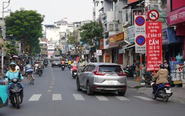 Điều chỉnh giao thông quanh sân bay Tân Sơn Nhất, nhiều tài xế ngỡ ngàng đi vào đường cấm