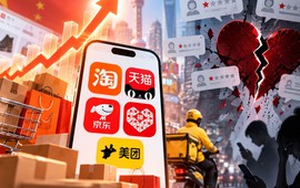 Doanh thu tăng vọt nhưng niềm tin chạm đáy: Chuyện lạ của 5 "ông trùm" mua sắm online lớn nhất Trung Quốc