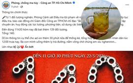 “Uống ly trà đường, nằm võng chờ”: Món nước quốc dân của người miền Tây bất ngờ được Fanpage Cảnh sát phòng chống ma túy TP.HCM nhắc đến