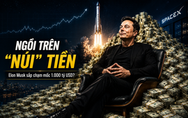 Elon Musk đang ngồi trên "núi" tiền, có thể trở thành tỷ phú nghìn tỷ USD đầu tiên trên thế giới