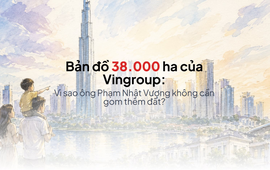 Bản đồ 38.000 ha đất trong tay Vingroup: Lớn hơn cả 1 quốc đảo, bằng 190 lần diện tích 1 đất nước ở Tây Âu
