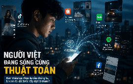5,5 giờ mỗi ngày trên mạng xã hội: Người Việt đang sống cùng thuật toán như thế nào?