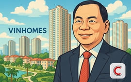Vingroup chuyển quyền sở hữu hơn 15,2 triệu cổ phiếu Vinhomes