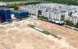 Cận cảnh khu đất sắp 'mọc' hàng trăm căn hộ giá dưới 500 triệu đồng ở TP.HCM