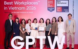 Amway Việt Nam hai năm liên tiếp vào Top nơi làm việc xuất sắc 2026