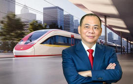 Siêu đường sắt tốc độ cao 5,6 tỷ USD do “tân binh” của tỷ phú Phạm Nhật Vượng đầu tư có chuyển động mới