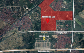 Khu vực "vùng trũng giá" hiếm hoi của Hà Nội hút loạt "ông lớn" Sun Group, Sunshine Group... đổ bộ: Nhà thấp tầng chỉ từ 80 triệu đồng/m2, trong khi Tây Hồ Tây chạm mốc 1 tỷ đồng/m2