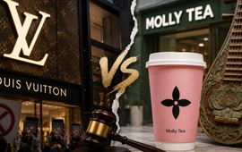 CĂNG NHẤT LÚC NÀY: Người Trung Quốc đồng loạt tẩy chay Louis Vuitton vì đã thắng kiện Molly Tea còn đòi kiện thêm Cục Sở hữu trí tuệ