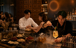 Giới trẻ Trung Quốc rủ nhau đi bar bắt mạch: Bác sĩ Trung y kê đơn, bartender pha "cocktail dưỡng sinh" riêng cho từng người