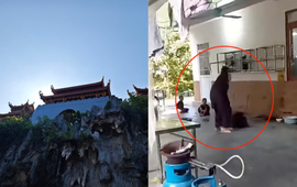 Khởi tố, bắt tạm giam đối tượng đánh chú tiểu tại chùa Bầu