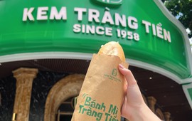 Kem Tràng Tiền đã quá quen rồi, giờ chúng ta có thêm Bánh mỳ Tràng Tiền