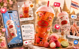 Bán trà 72 năm không ai biết, tung ly trà hồng cả nước hay: Ly trà từng khiến người Thái "phải chạy vội về nhà" 9 năm trước nay lại gây bão MXH Việt Nam