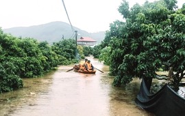 Hơn 100 hộ dân ở Bắc Ninh bị cô lập, chính quyền kêu gọi thuyền cứu hộ