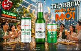 Bia Thabrew Silver và Thabrew Lager, lựa chọn mới cho người tiêu dùng hiện đại