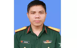 Sẽ truy thăng quân hàm vượt cấp lên Trung tá đối với Thiếu tá Trần Văn Tùng