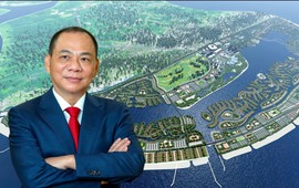 Tỷ phú Phạm Nhật Vượng đang cho gần 9.000 người, hơn 2.000 máy móc thi công xuyên ngày đêm tại siêu dự án 18 tỷ USD