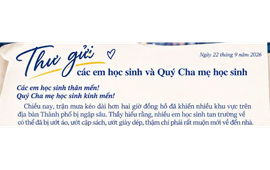 Hiệu trưởng ở TP.HCM viết tâm thư giữa đêm, nhắn học sinh một câu khiến nhiều phụ huynh xúc động