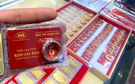 Giá vàng lên cao nhất 1 tuần nhờ kỳ vọng hạ lãi suất của FED