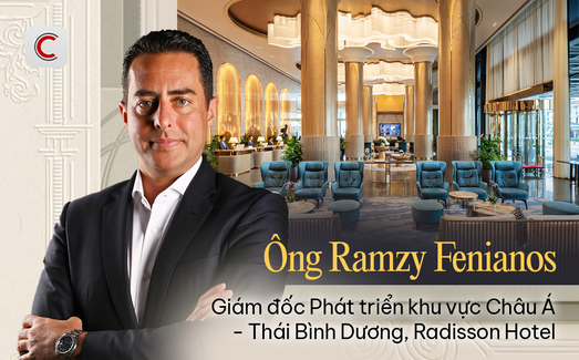 Giám đốc cấp cao của Tập đoàn khách sạn Radisson: 
Những ông lớn nội địa như Vinpearl, BRG Hospitality… vừa là đối thủ đáng gờm, vừa là những người bạn để chúng tôi học hỏi!